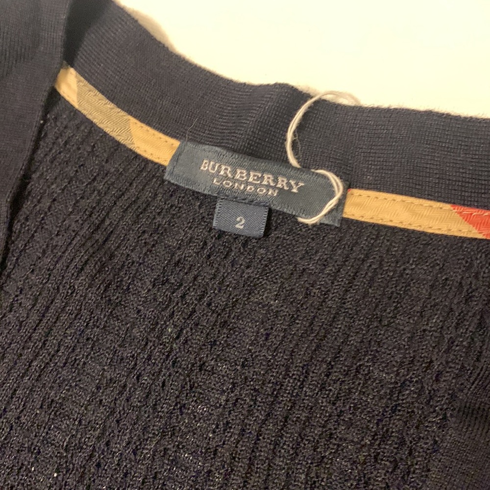 Burberry cardigan wool size 2 - Picture 5 of 9